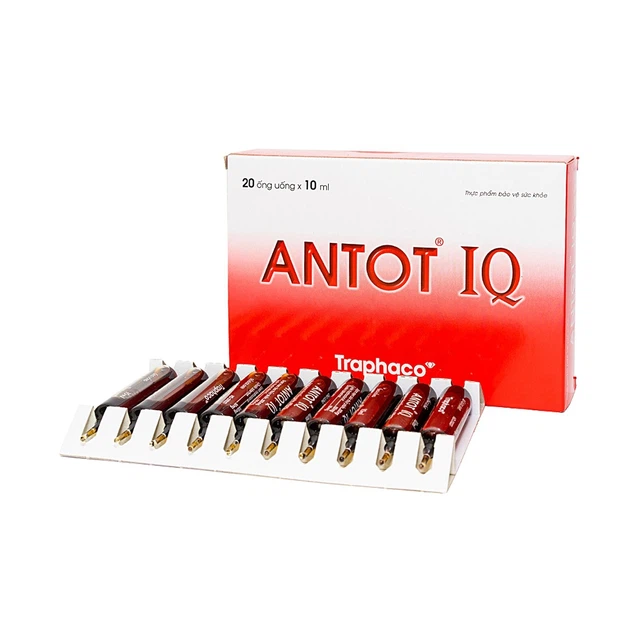 Siro Antot IQ Traphaco hỗ trợ sự phát triển toàn diện của não bộ (20 ống x 10ml)