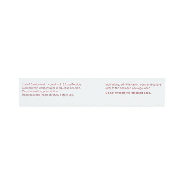 Thuốc Cerebrolysin EVER Neuro Pharma điều trị rối loạn trí nhớ (5 ống x 10ml)