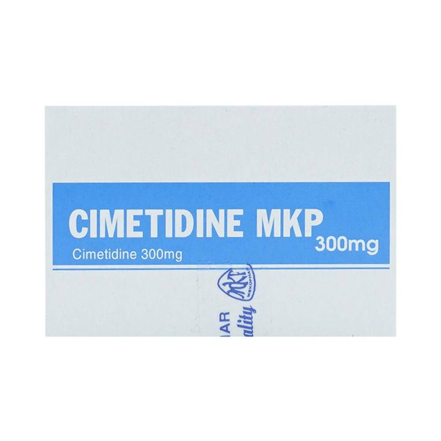 Thuốc Cimetidine MKP 300mg Mekophar điều trị loét dạ dày (10 vỉ x 10 viên)