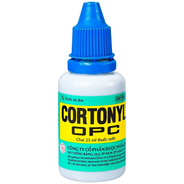 Thuốc Cortonyl OPC điều trị mất ngủ, trợ tim (25ml)