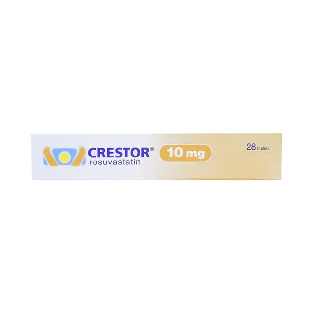 Thuốc Crestor 10mg AstraZeneca điều trị tăng cholesterol máu (28 viên)