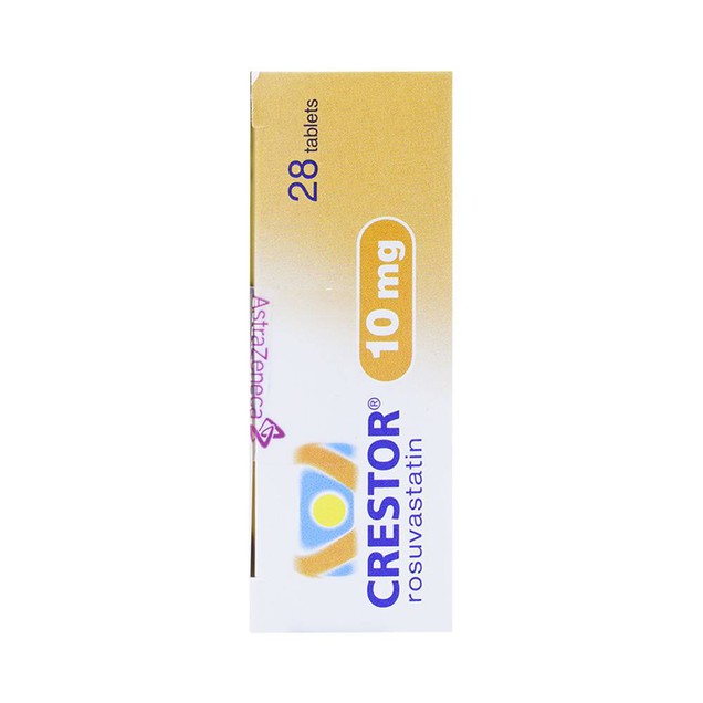 Thuốc Crestor 10mg AstraZeneca điều trị tăng cholesterol máu (28 viên)