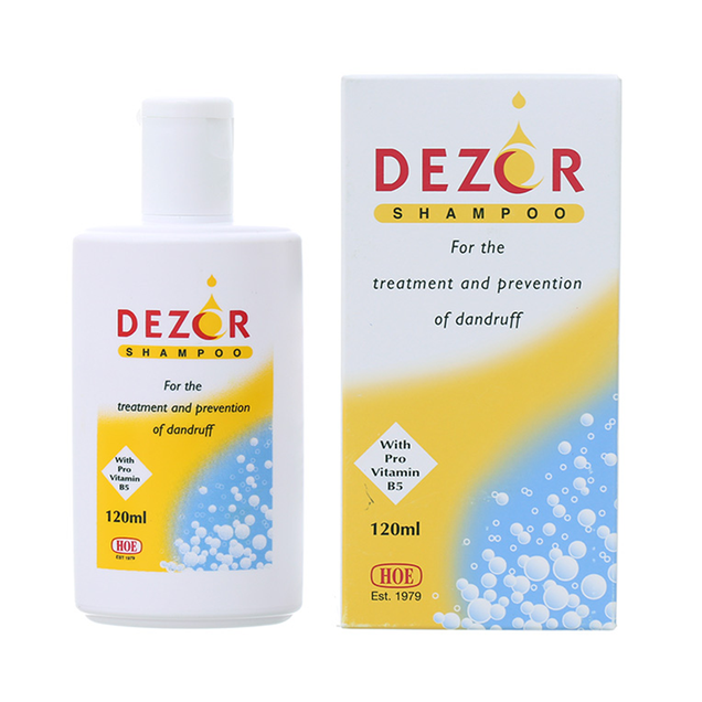 Dầu gội Dezor HOE điều trị viêm da tiết bã, bị gàu nặng ở da đầu (120ml)