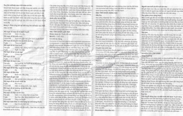 Thuốc Diovan 160mg Novartis điều trị bệnh tăng huyết áp, suy tim (2 vỉ x 14 viên)