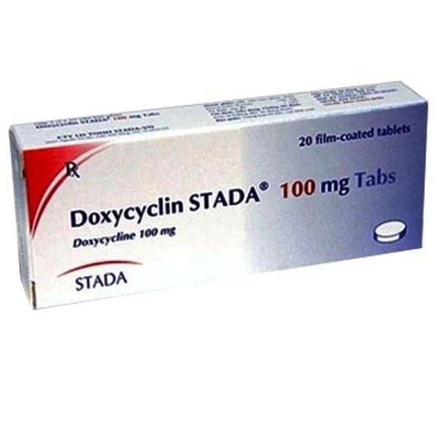 Thuốc Doxycyclin Stada 100mg điều trị các bệnh nhiễm trùng (2 vỉ x 10 viên)