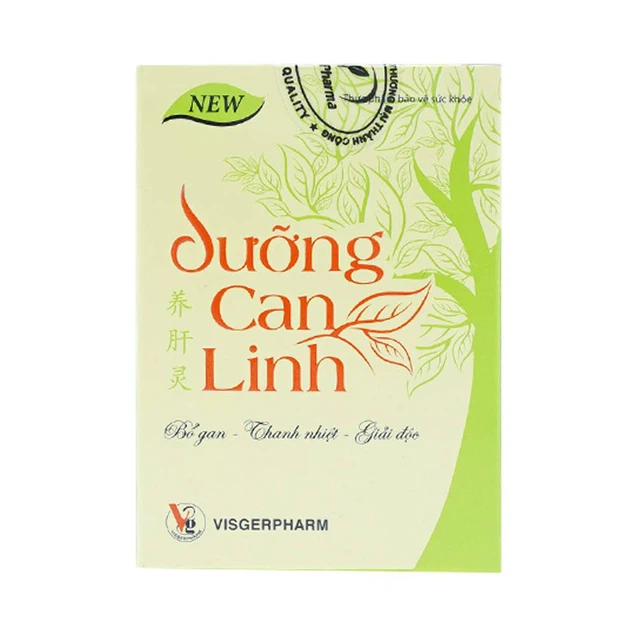 Viên uống Dưỡng Can Linh Thành Công hỗ trợ bổ gan, thanh nhiệt, giải độc (40 viên)