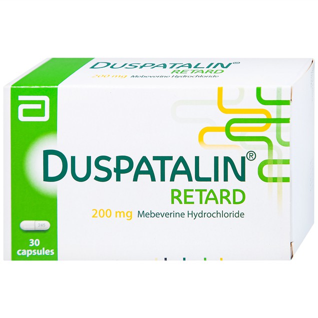 Thuốc Duspatalin Retard 200mg Abbott điều trị đau do rối loạn chức năng tiêu hóa và đường mật (30 viên)
