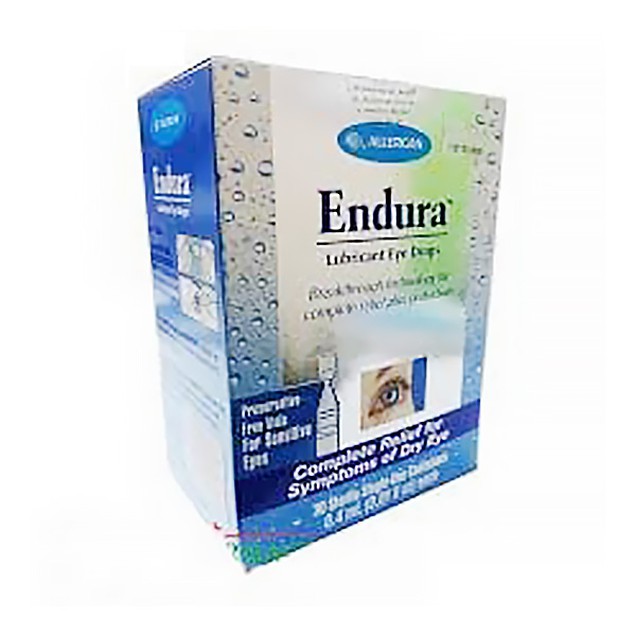 Thuốc nhỏ mắt Endura 10mg Allergan giảm các triệu chứng mắt khô dai dẳng (30 ống)