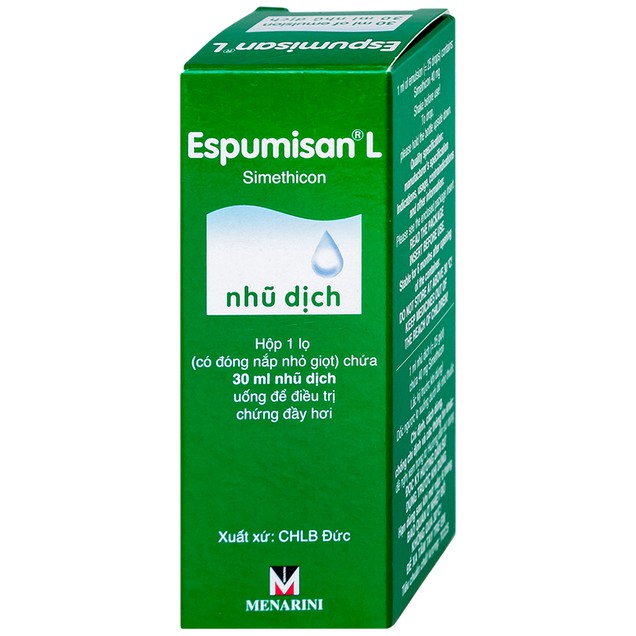 Thuốc Espumisan L Menarini điều trị chứng đầy hơi (Hộp 30ml)