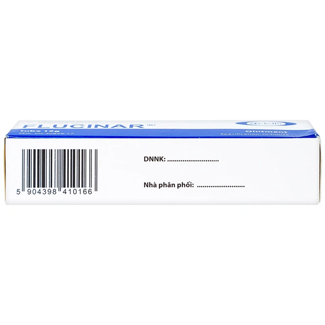 Thuốc Flucinar Jelfa điều trị bệnh viêm da cấp tính (15g)