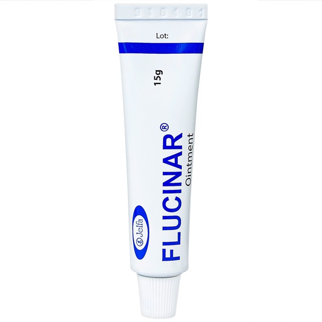 Thuốc Flucinar Jelfa điều trị bệnh viêm da cấp tính (15g)