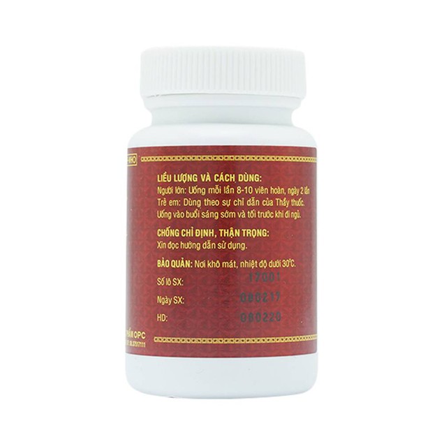Thuốc Thập Toàn Đại Bổ OPC bồi bổ khí huyết, trị suy nhược cơ thể (240 viên)
