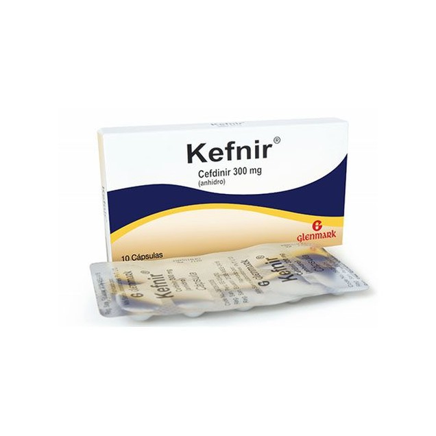 Thuốc Kefnir 300mg Glenmark điều trị nhiễm trùng nhẹ đến vừa (5 vỉ x 4 viên)
