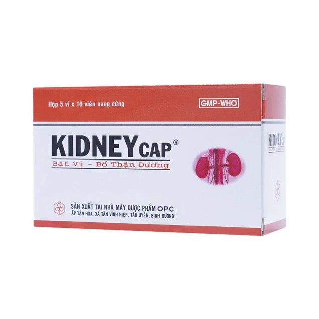 Thuốc Kidney Cap OPC bát vị, bổ thận dương (5 vỉ x 10 viên)