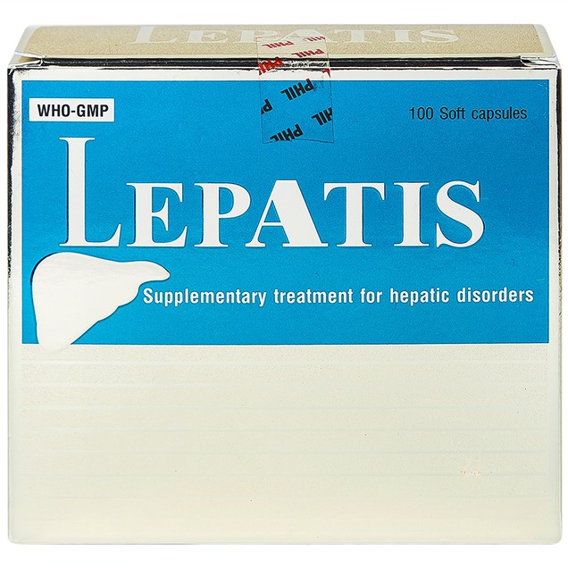 Thuốc Lepatis 80mg Phil điều trị viêm gan mạn tính (20 vỉ x 5 viên)
