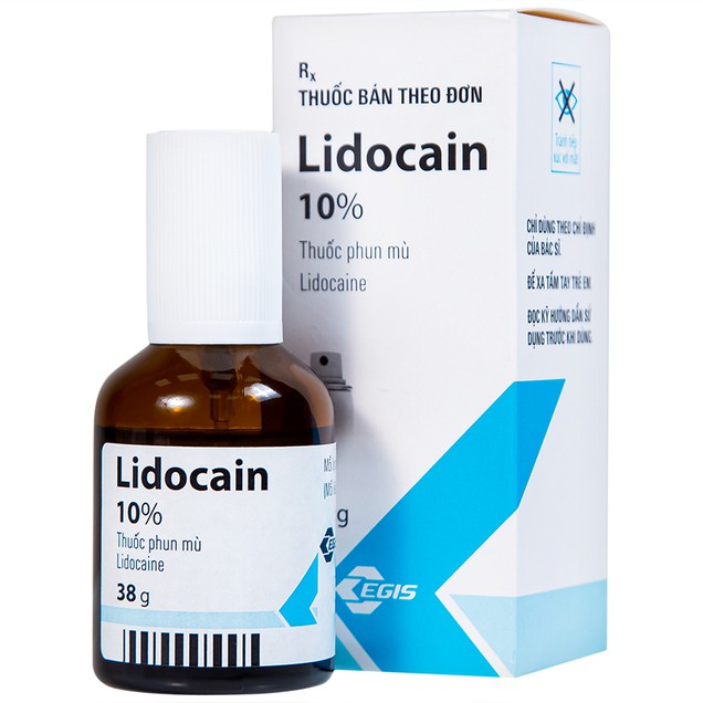 Gel Lidocain 10% Egis gây tê tại chỗ niêm mạc (38g)