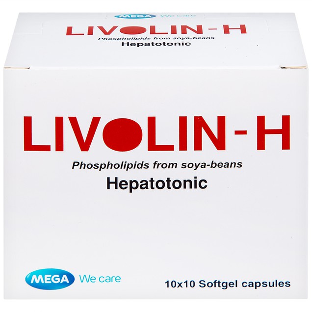 Thuốc Livolin-H 300mg MEGA We care thúc đẩy quá trình tái tạo tế bào gan (100 viên)