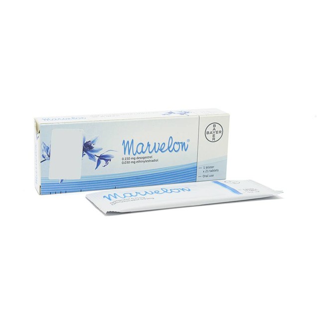 Thuốc tránh thai Marvelon Bayer (1 vỉ x 21 viên)