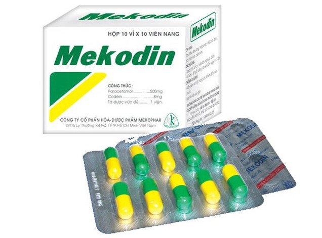 Thuốc Mekodin Mekophar hỗ trợ giảm đau và hạ sốt (100 viên)