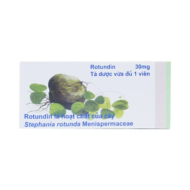Thuốc Rotunda 30mg TW3 điều trị mất ngủ (10 vỉ x 10 viên)