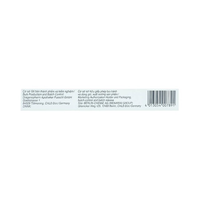 Thuốc Siofor 1000 Berlin Chemie điều trị tiểu đường type 2 (2 vỉ x 15 viên)