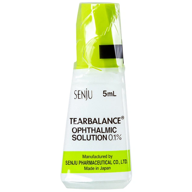 Thuốc nhỏ mắt Tearbalance 0.1% Senju điều trị tổn thương biểu mô kết giác mạc (5ml)