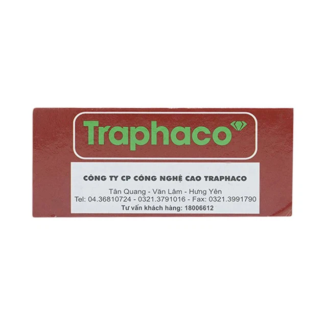 Thuốc Thập Toàn Đại Bổ Traphaco bồi bổ khí huyết, trị suy nhược cơ thể (10 viên)