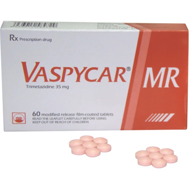 Thuốc Vaspycar MR 35mg Pymepharco điều trị chứng đau thắt ngực (2 vỉ x 30 viên)