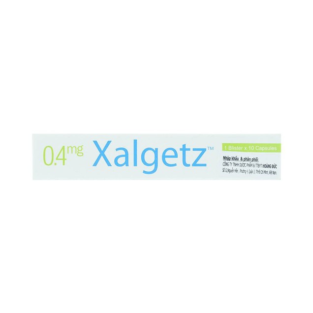 Thuốc Xalgetz 0.4mg Getz điều trị tăng sản lành tính ở tuyến tiền liệt (10 viên)