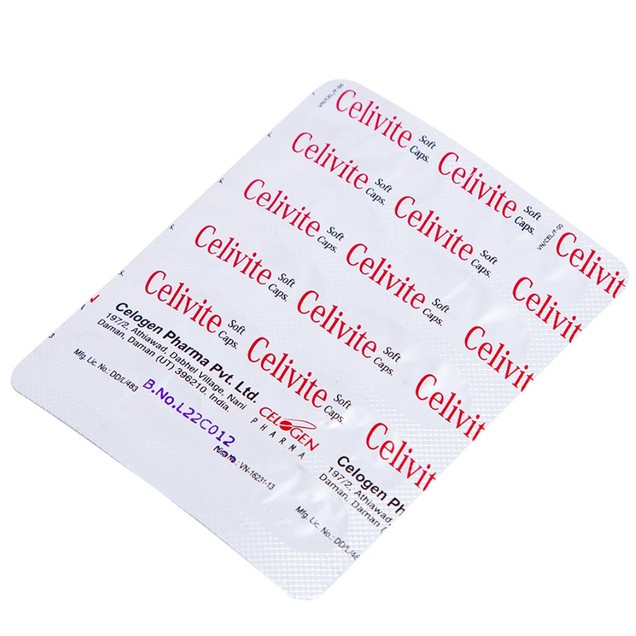 Thuốc Celivite Celogen bổ sung vitamin và khoáng chất (6 vỉ x 10 viên)