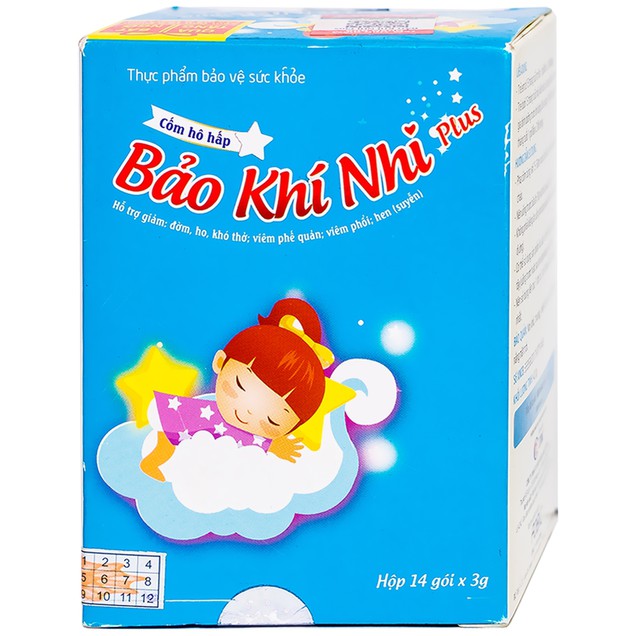 Cốm Bảo Khí Nhi Plus IMC đặc trị viêm phế quản ở trẻ em (3g x 14 gói)