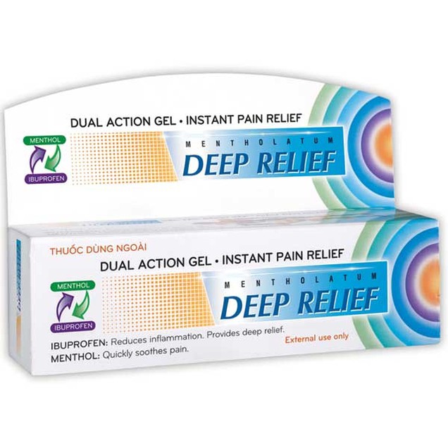 Thuốc bôi Deep Relief Rohto kháng viêm, giúp giảm đau xương khớp (30g)