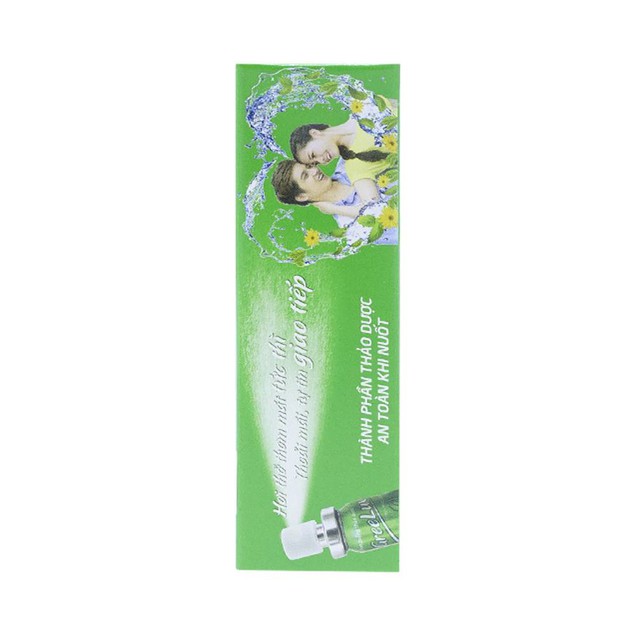 Xịt thơm miệng thảo dược Greelux Fresh Mint Cool Hoa Linh ngăn ngừa sâu răng, viêm lợi (12ml)