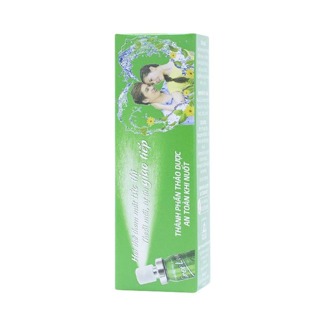 Xịt thơm miệng thảo dược Greelux Fresh Mint Cool Hoa Linh ngăn ngừa sâu răng, viêm lợi (12ml)