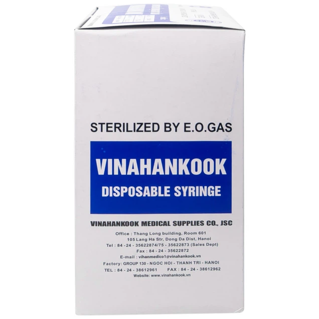 Bơm tiêm 5 Vinahankook (100 cái)