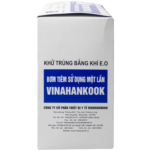 Bơm tiêm 5 Vinahankook (100 cái)