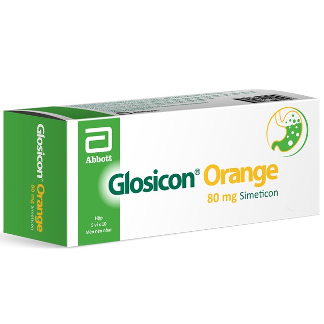 Thuốc Glosicon 80mg Glomed điều trị rối loạn tiêu hoá (5 vỉ x 10 Viên)