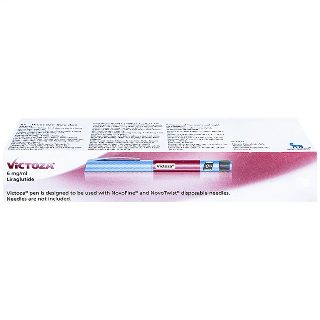 Bút tiêm Victoza 6mg/ml Novo Nordisk điều trị bệnh tiểu đường type 2 (1 bút)