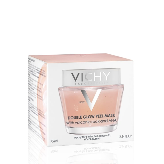 Mặt nạ khoáng  Vichy Double Glow Peel Mask hỗ trợ sáng da (75ml)
