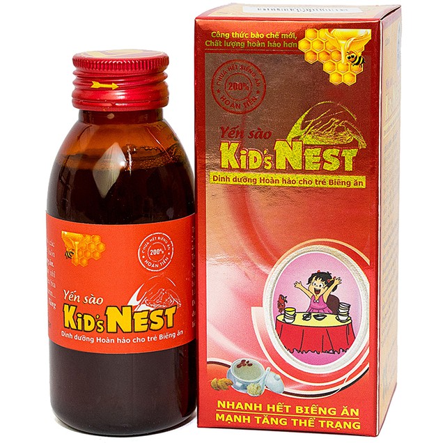 Yến sào Kid'sNest Good Health giảm biếng ăn cho trẻ (120ml)