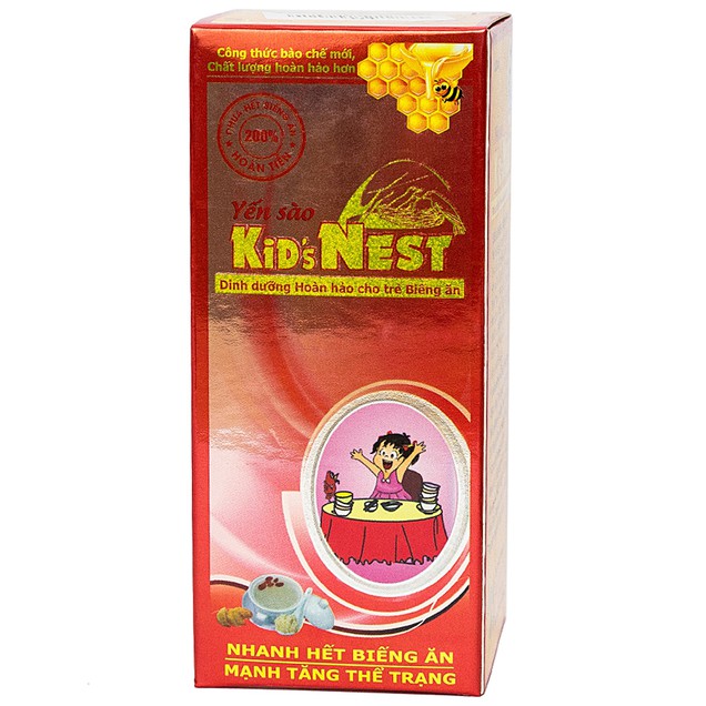 Yến sào Kid'sNest Good Health giảm biếng ăn cho trẻ (120ml)
