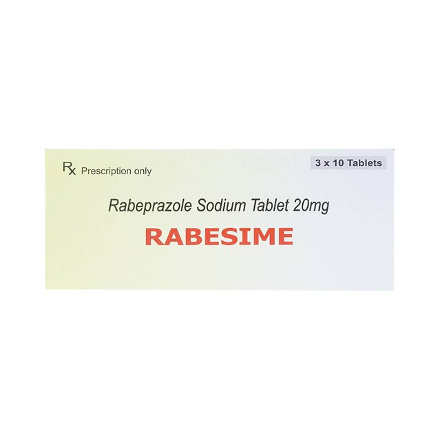 Thuốc Rabesime 20mg Acme điều trị trào ngược dạ dày, thực quản (30 viên)