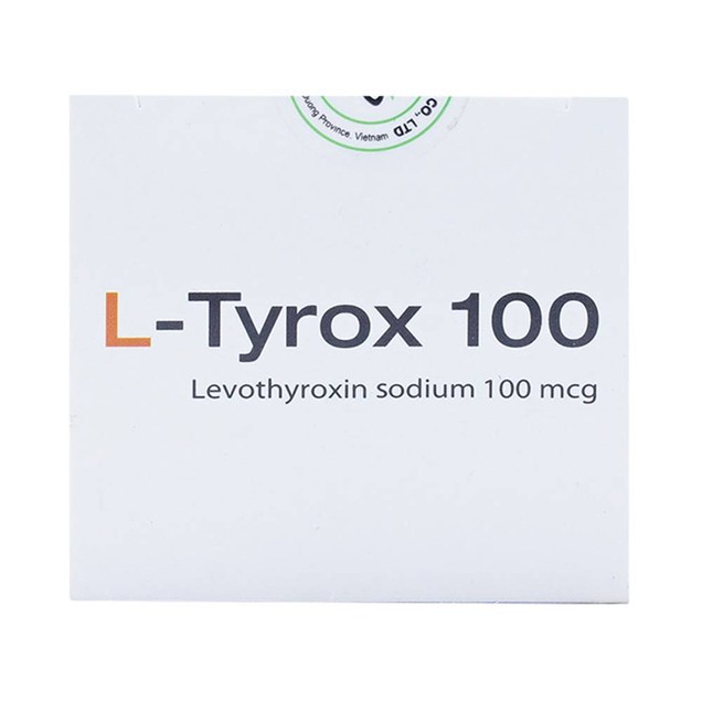 Thuốc L-Tyrox 100mcg Đạt Vi Phú điều trị hội chứng suy giáp (10 vỉ x 10 viên)