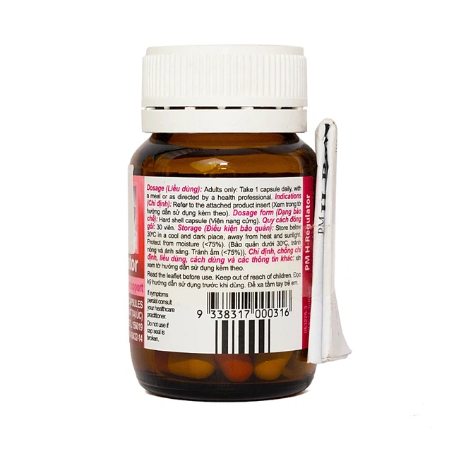 Thuốc Pm H-Regulator Probiotec Pharma kiểm soát tiền mãn kinh (30 viên)