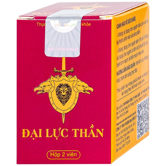 Viên uống tinh chất hàu Đại Lực Thần Đắk Tín hỗ trợ tăng cường sinh lực, bồi bổ nguyên khí (2 viên)