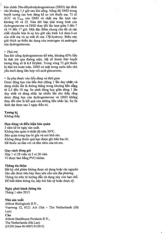 Thuốc Femoston Conti 1mg/5mg Abbott điều trị thiếu hụt estrogen (1 vỉ x 28 viên)