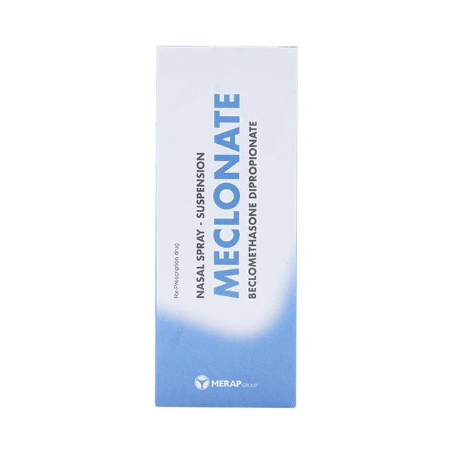 Thuốc xịt mũi Meclonate Merap điều trị viêm mũi dị ứng (150 liều)