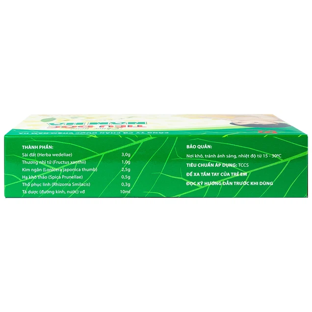 Thuốc Tiêu Độc Nam Hà giải nhiệt độc, tiêu viêm (20 ống x 10ml)