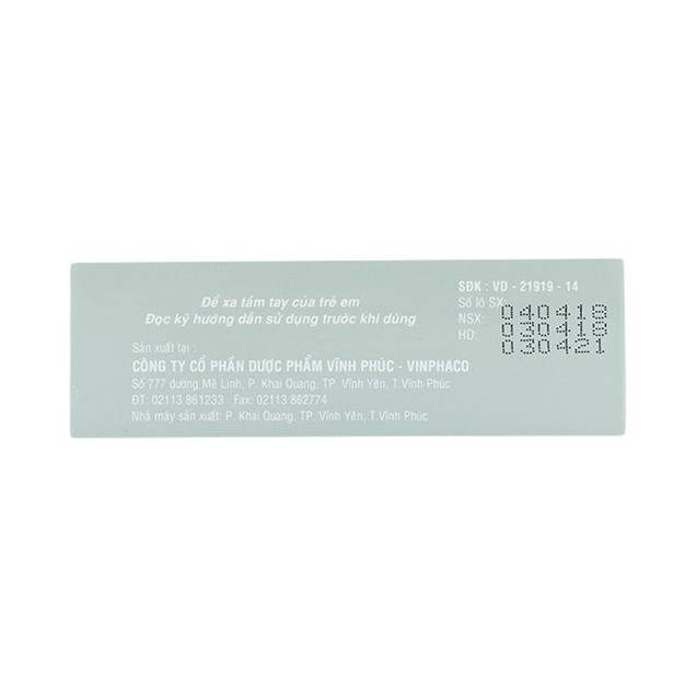 Thuốc Vincomid 10mg/2ml Vinphaco điều trị và dự phòng nôn (10 ống x 2ml)