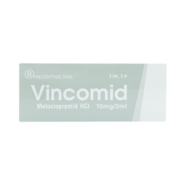 Thuốc Vincomid 10mg/2ml Vinphaco điều trị và dự phòng nôn (10 ống x 2ml)